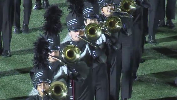 Pearland High School Band one of 20 bands worldwide performing at Rose Parade