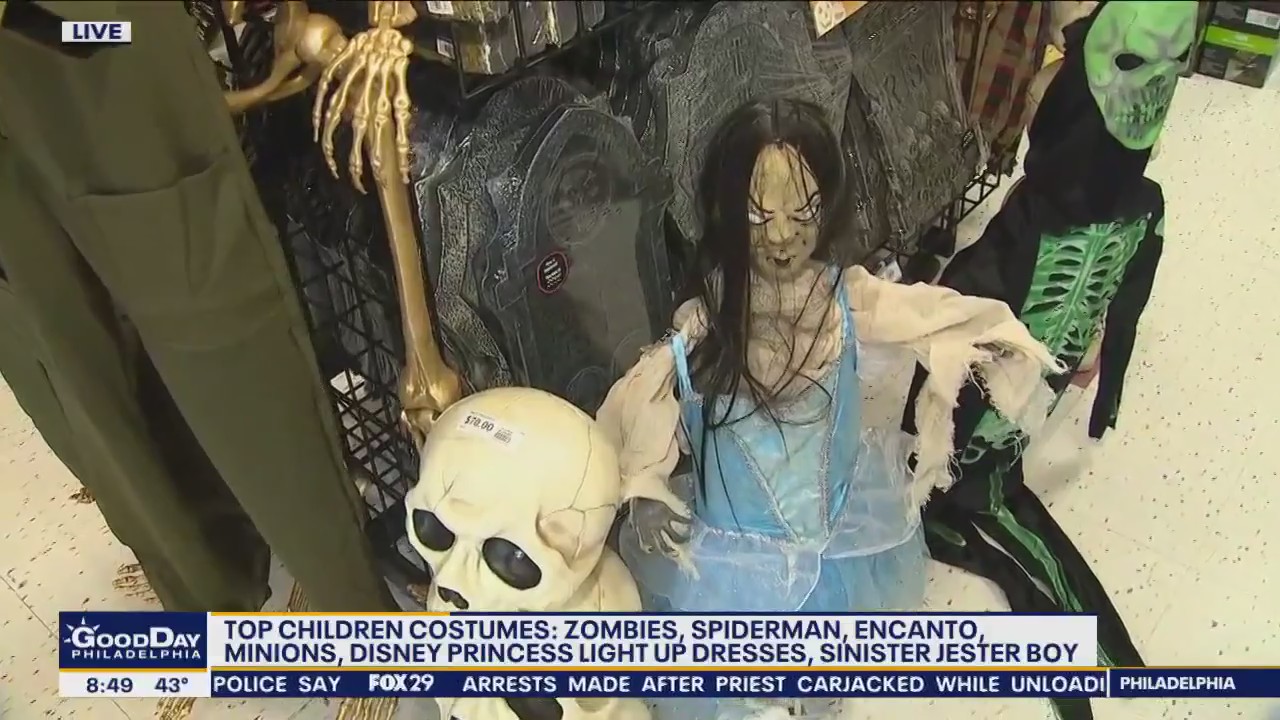 What are this year's most popular Halloween costumes?