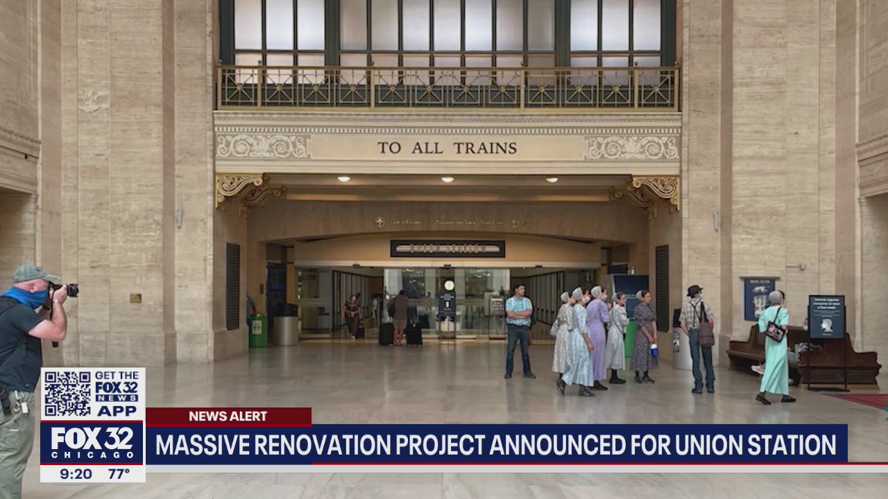 Massive renovation project announced for Union Station in Chicago