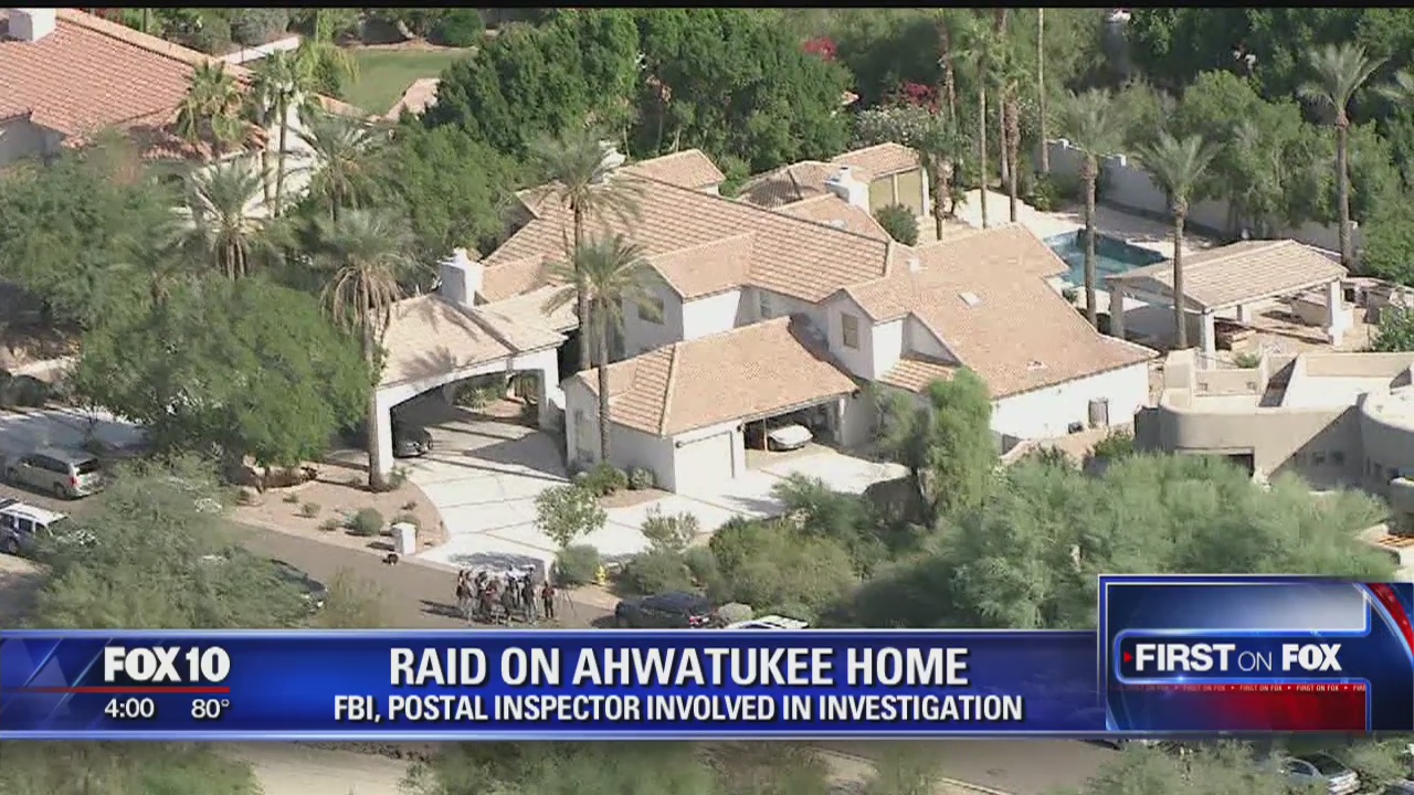 Authorities serve search warrant in Ahwatukee