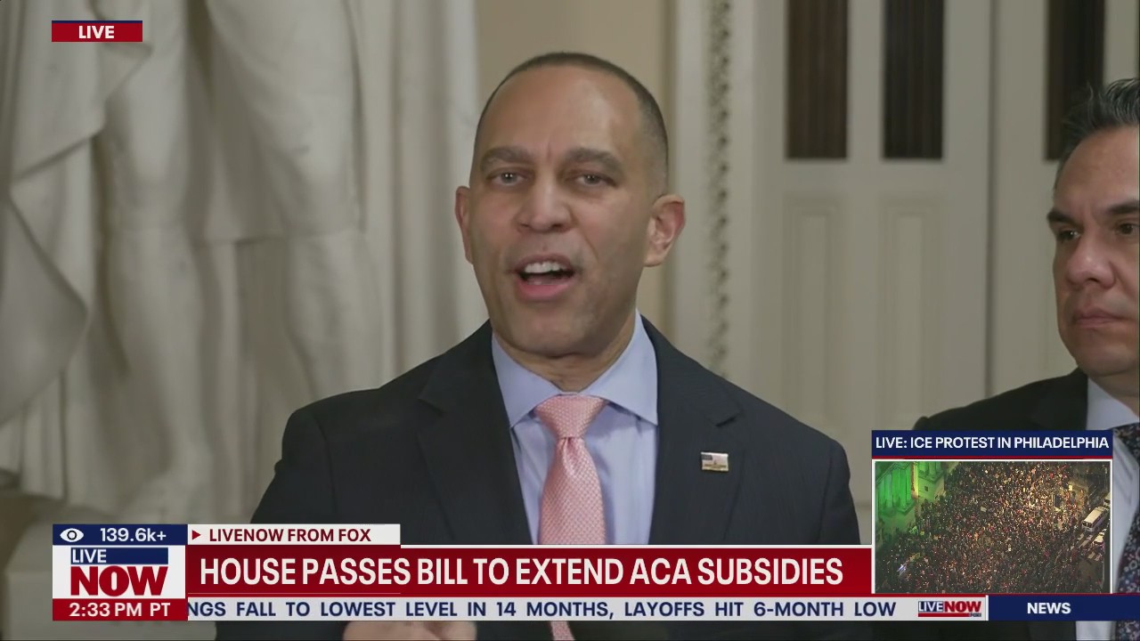 BREAKING: House passes bill to extend ACA subsidies | LiveNOW from FOX