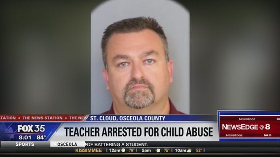 Teacher arrested for child abuse