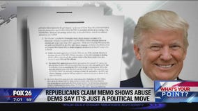 The memo is released What's Your Point?
