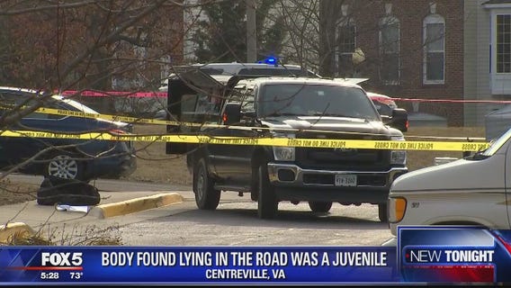 Body found lying on street in Centreville tentatively identified as juvenile, police say