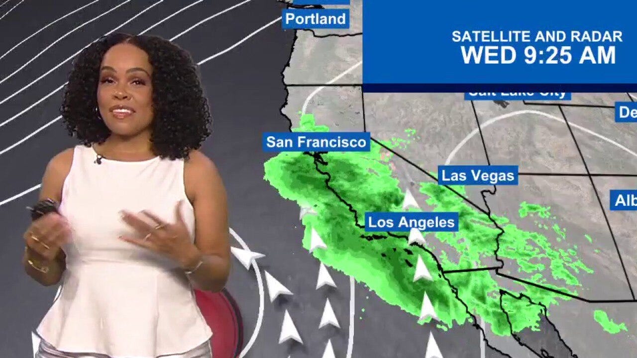 New Year's rainstorm moves into SoCal