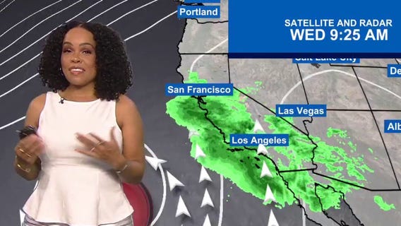 New Year's rainstorm moves into SoCal