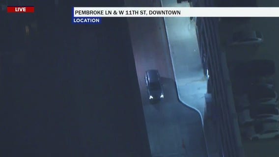 Police chase ends at DTLA high-rise