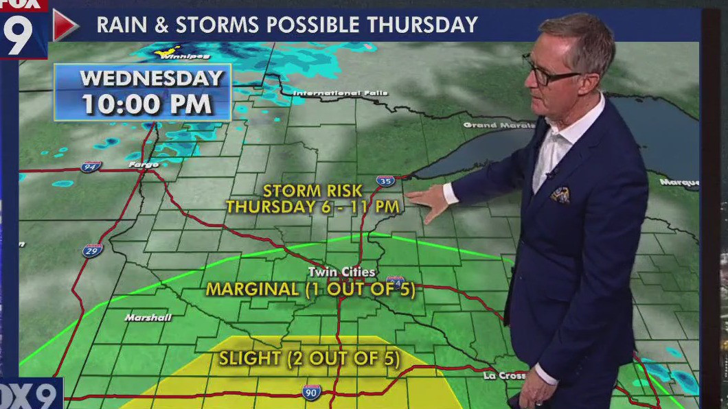 MN weather: Strong storms Thursday?