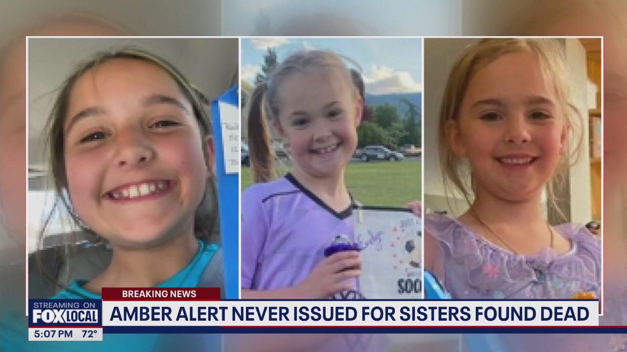 AMBER Alert never issued for sisters found dead
