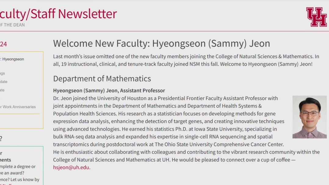 Visa revoked for University of Houston Assistant Professor