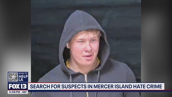 Mercer Island police release pictures of hate crime suspects