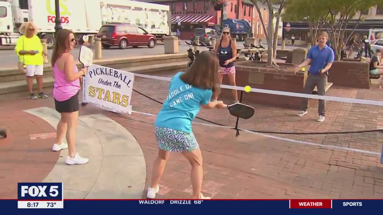 Pickleball on City Dock!