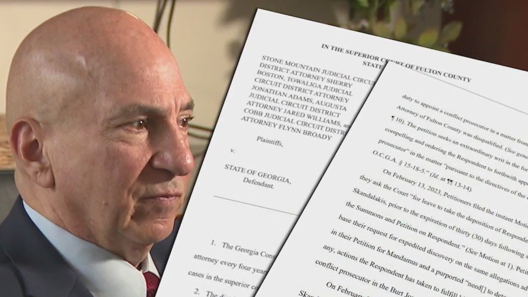 Skandalakis sued for inaction in Burt Jones case