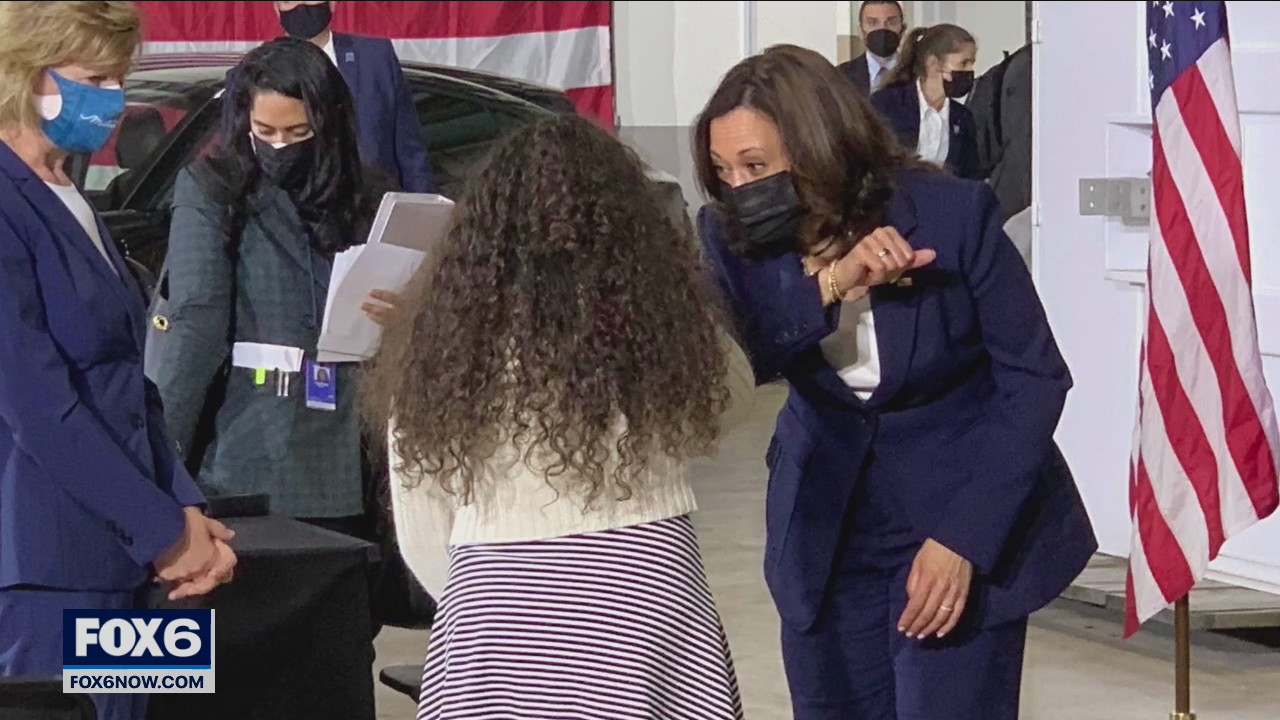 Milwaukee fifth-grader meets Vice President Harris