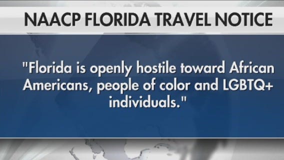 Traveling to Florida warning issued by the NAACP