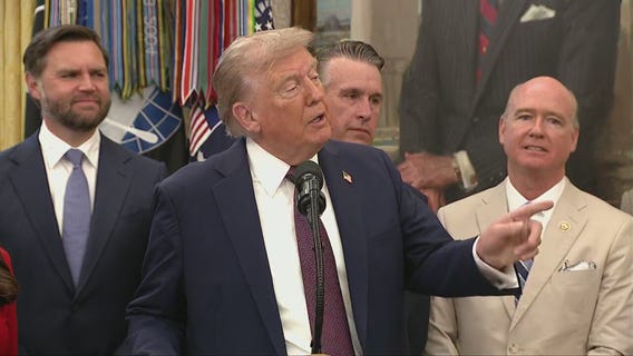 Trump: social media rumors of death 'fake news'