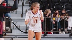Loyola volleyball player returns to court after being diagnosed with rare condition