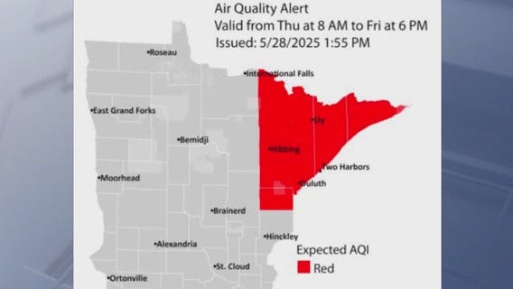 MN air quality, heat alerts in place this weekend