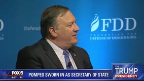 Mike Pompeo sworn in as secretary of state
