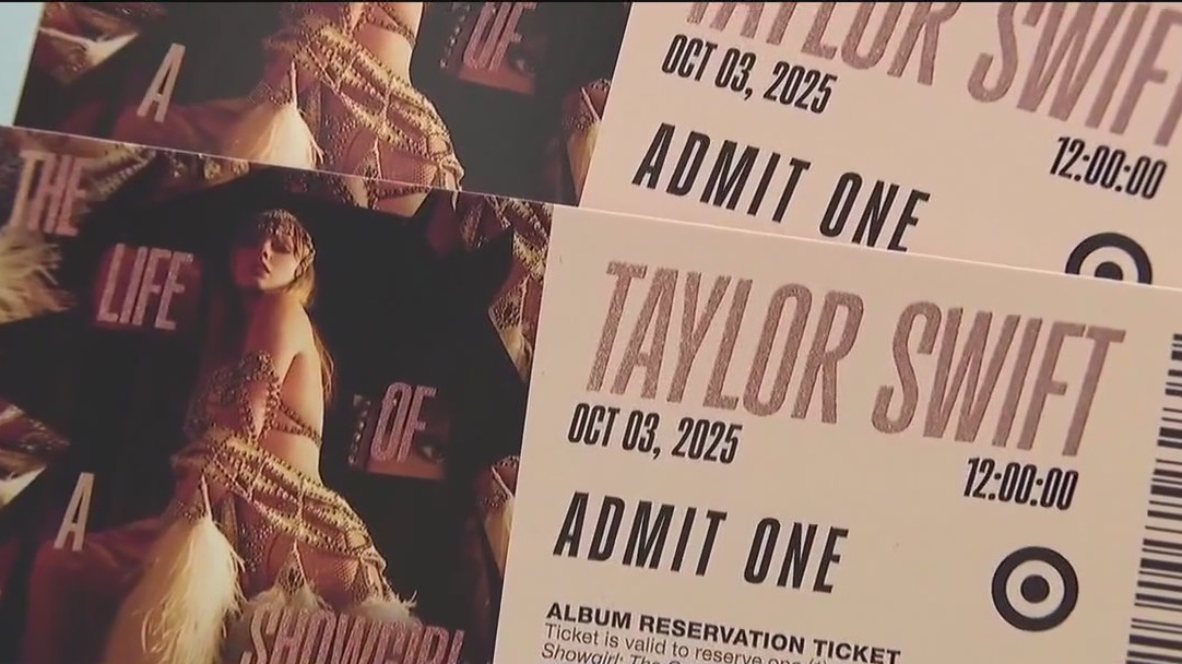 Taylor Swift album release causes fan frenzy