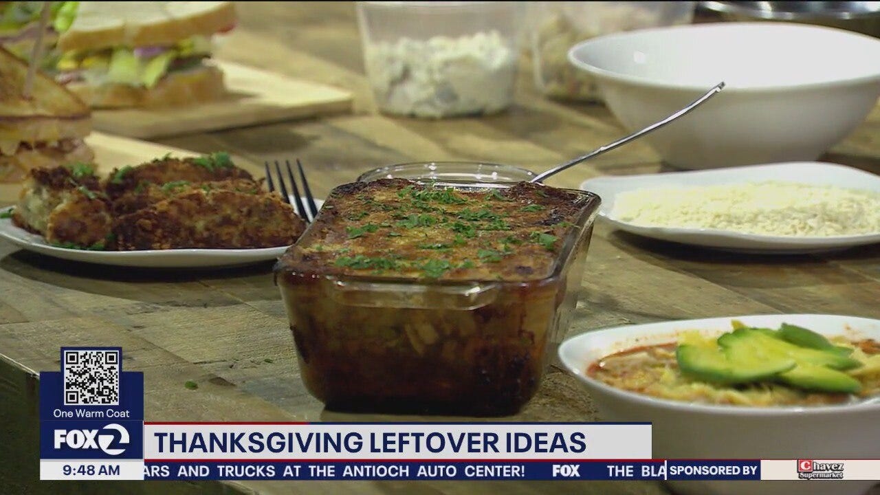 Thanksgiving leftover ideas with 96H Brand Catering