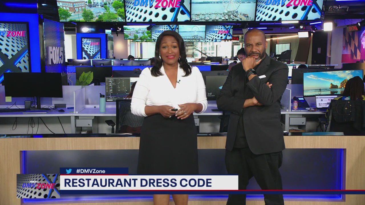 A new DMV restaurant is enforcing a dress code