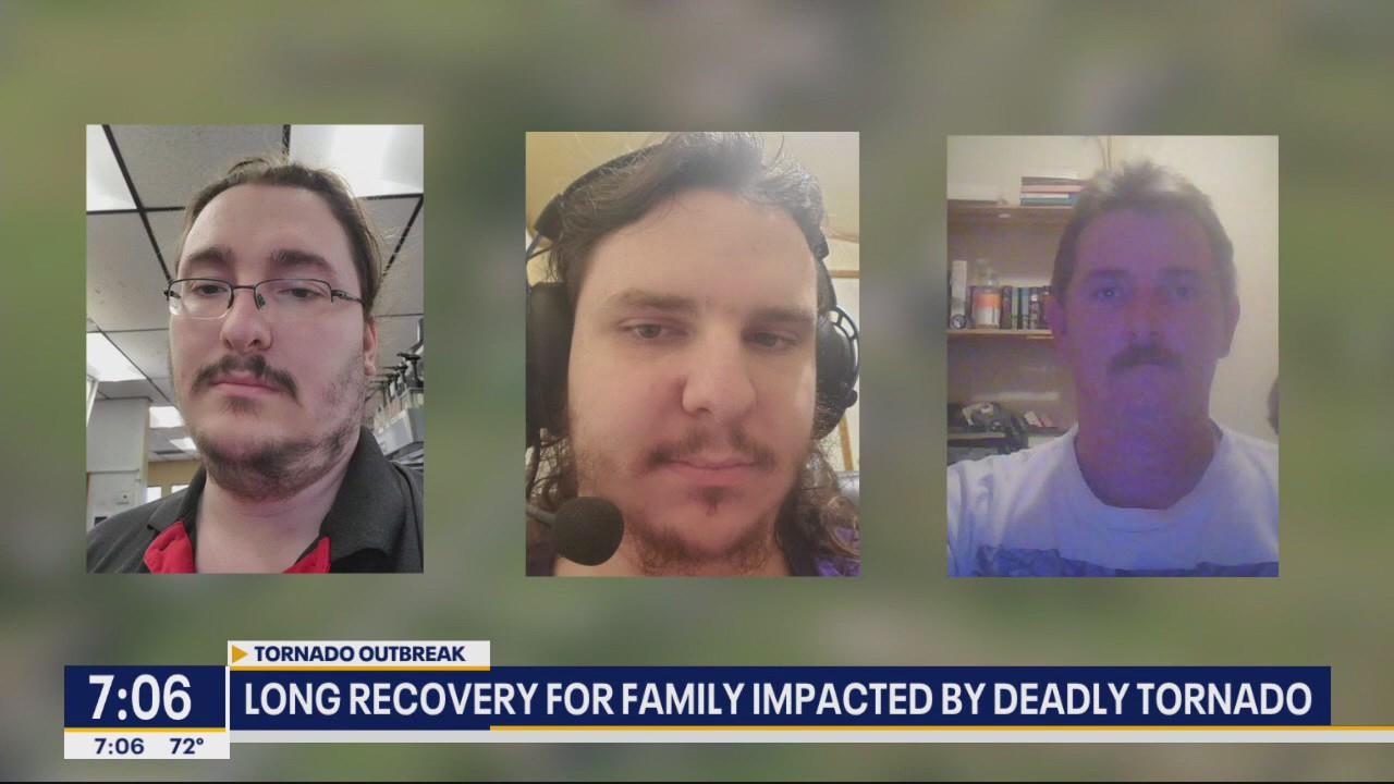 Texas family dealing with loss, recovery after tornado