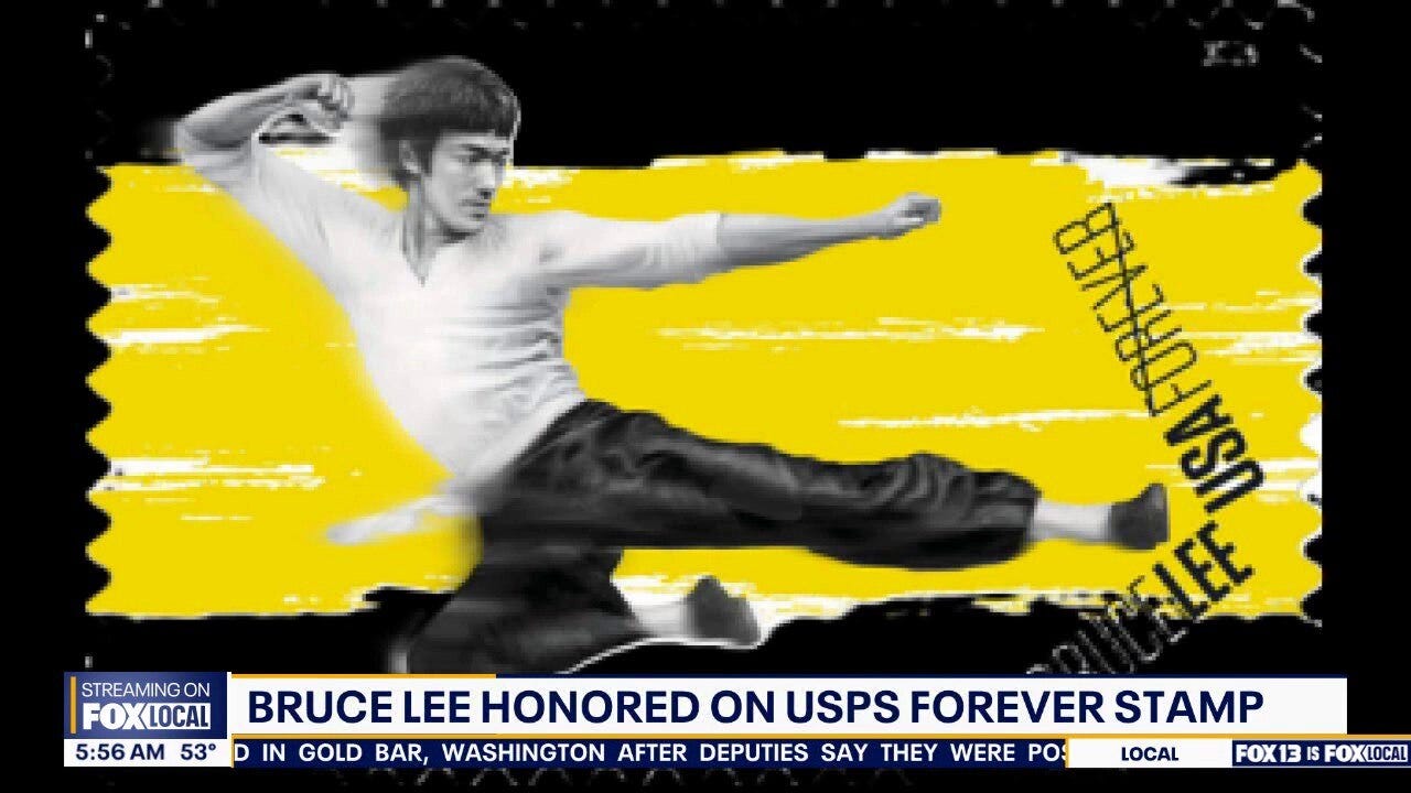 Bruce Lee honored on USPS Forever stamp