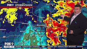 MN weather: Storms move across Twin Cities into Wisconsin - 7:40 a.m. update