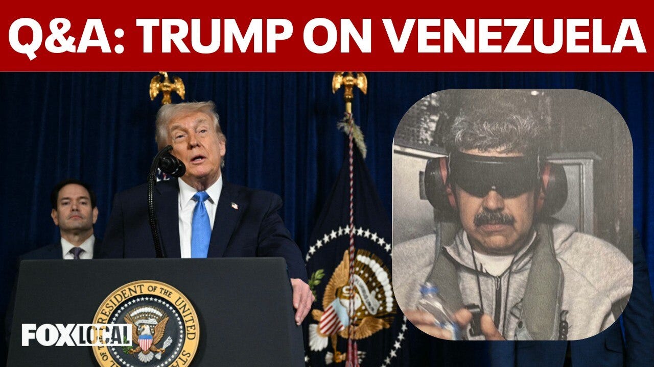 FULL: Trump takes questions on Maduro capture, what's next