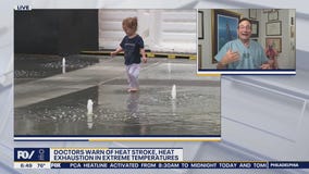 Doctors warn of heat stroke, heat exhaustion in extreme temperatures