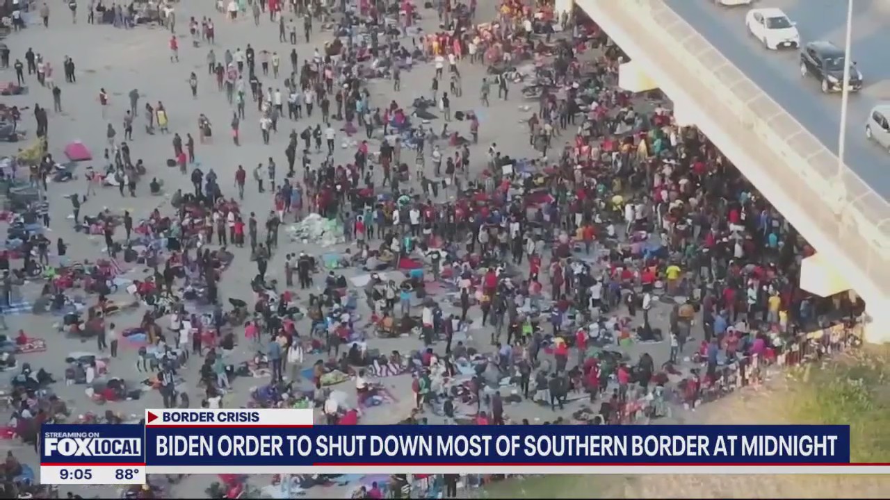 Biden order to shut down most of southern border