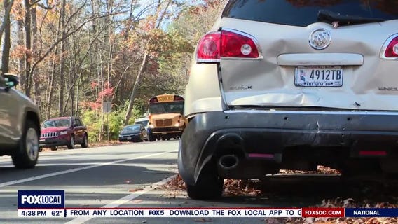 Reston residents frustrated after nearly 50 crashes on North Shore Drive