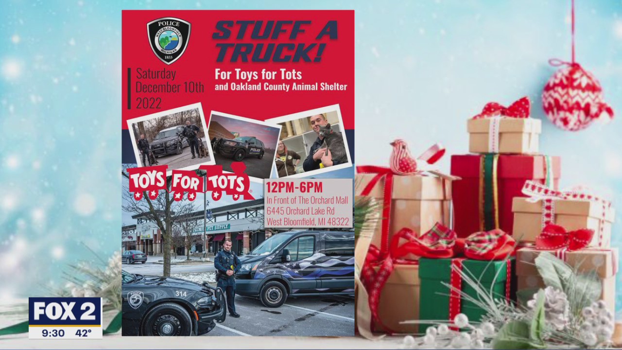 West Bloomfield Police Need Help 'Stuffing' A Truck