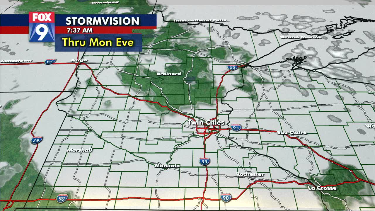 Tuesday's forecast: The sun arrives, but the cold remains the same