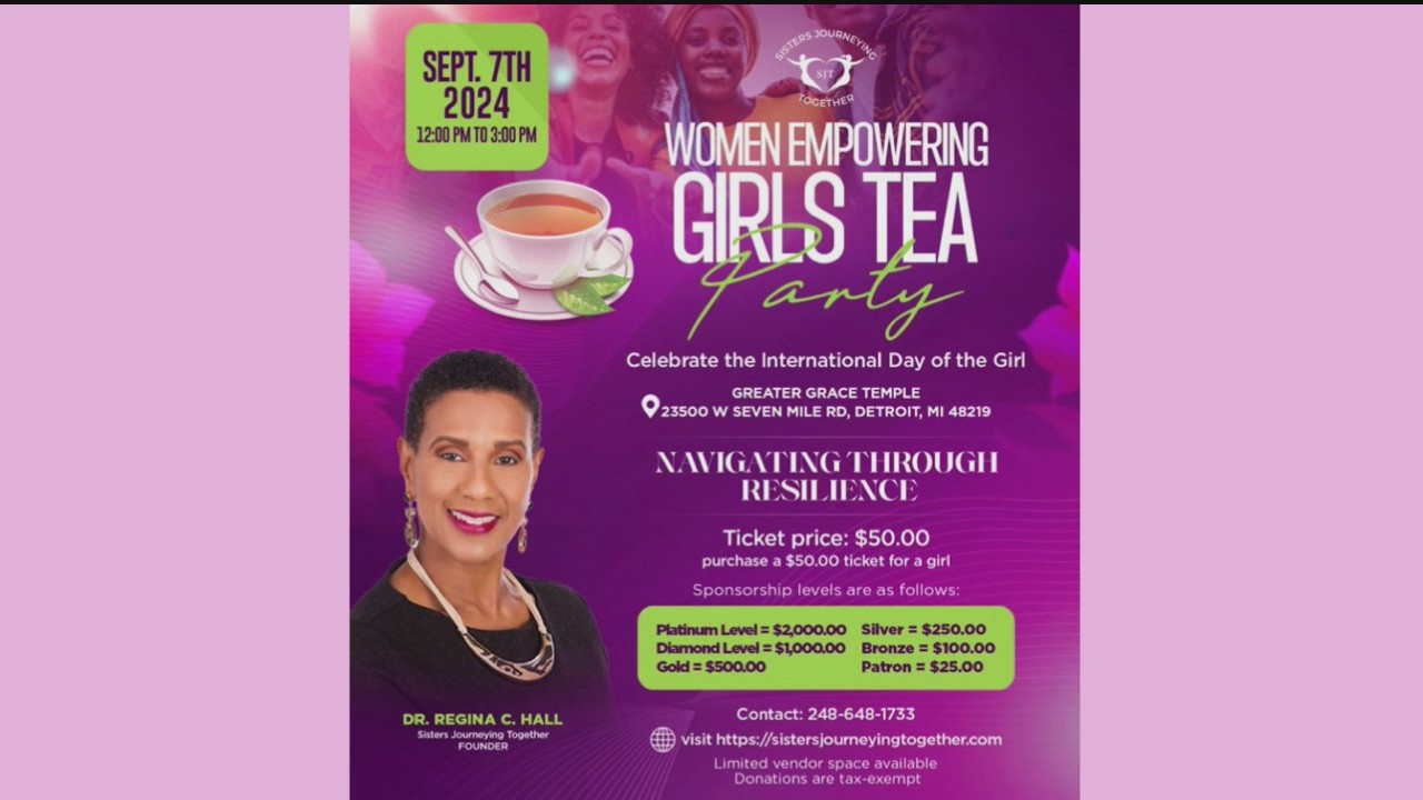 Women Empowering Girl Tea Party