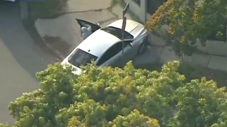 Dramatic hour-long police chase across Los Angeles