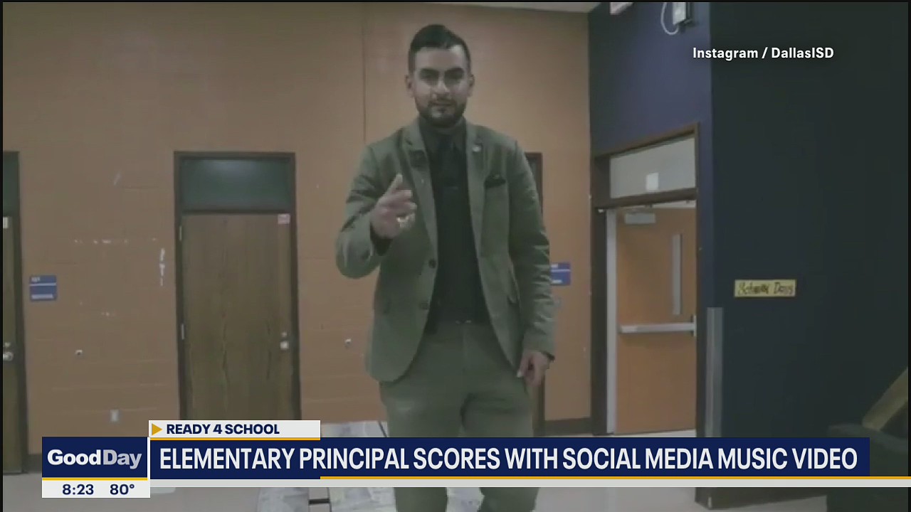 Dallas ISD principal's back-to-school rap video blows up online