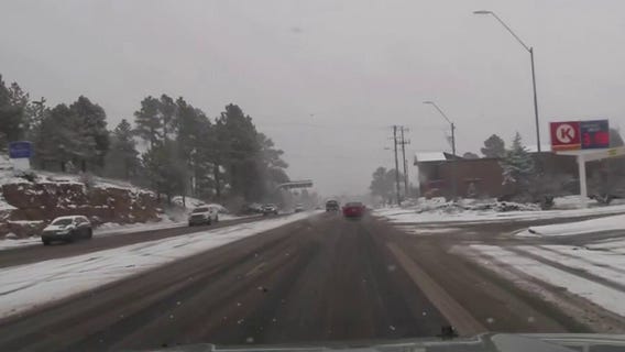 Winter weather moving across Arizona