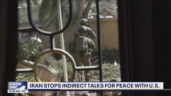 Iran stops indirect talks for peace with US