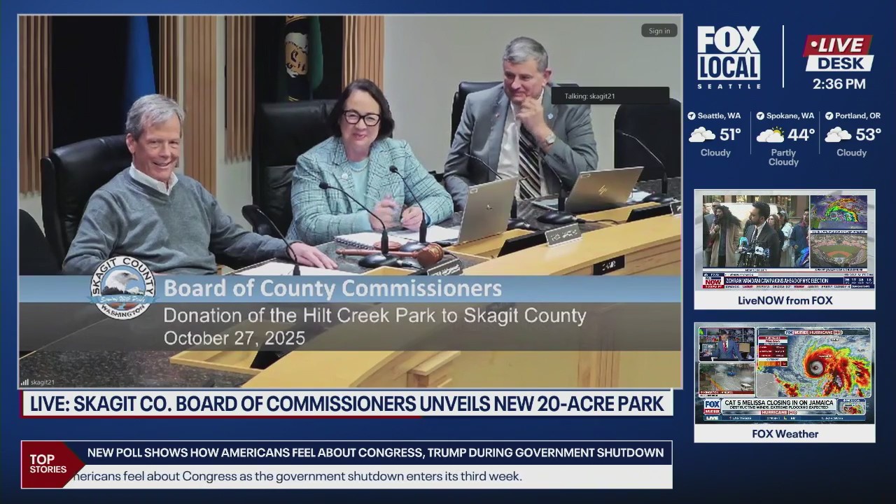 Skagit County commissioners unveil new 20-acre park plan