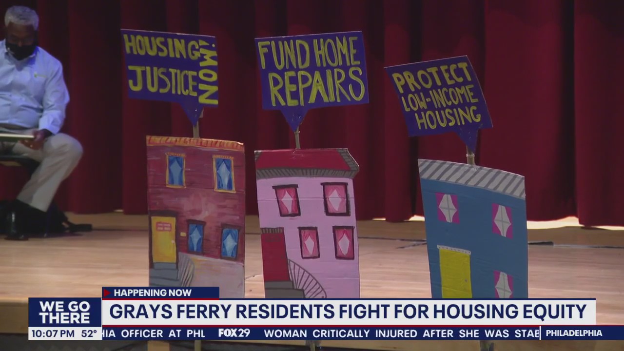 Grays Ferry residents call for help in equitable housing protection