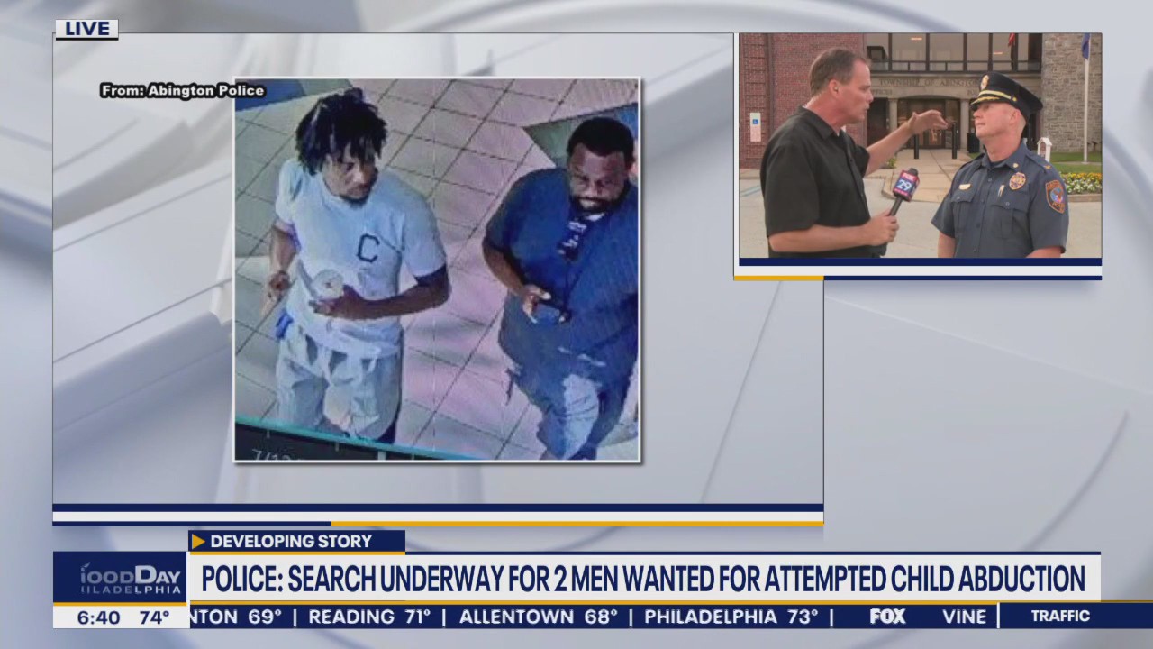Abington police investigating possible second encounter involving attempted abduction suspects