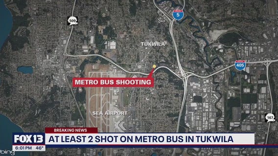 At least 2 shot on metro bus in Tukwila