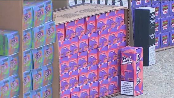 Feds seize vaping products from Chicago area distributor