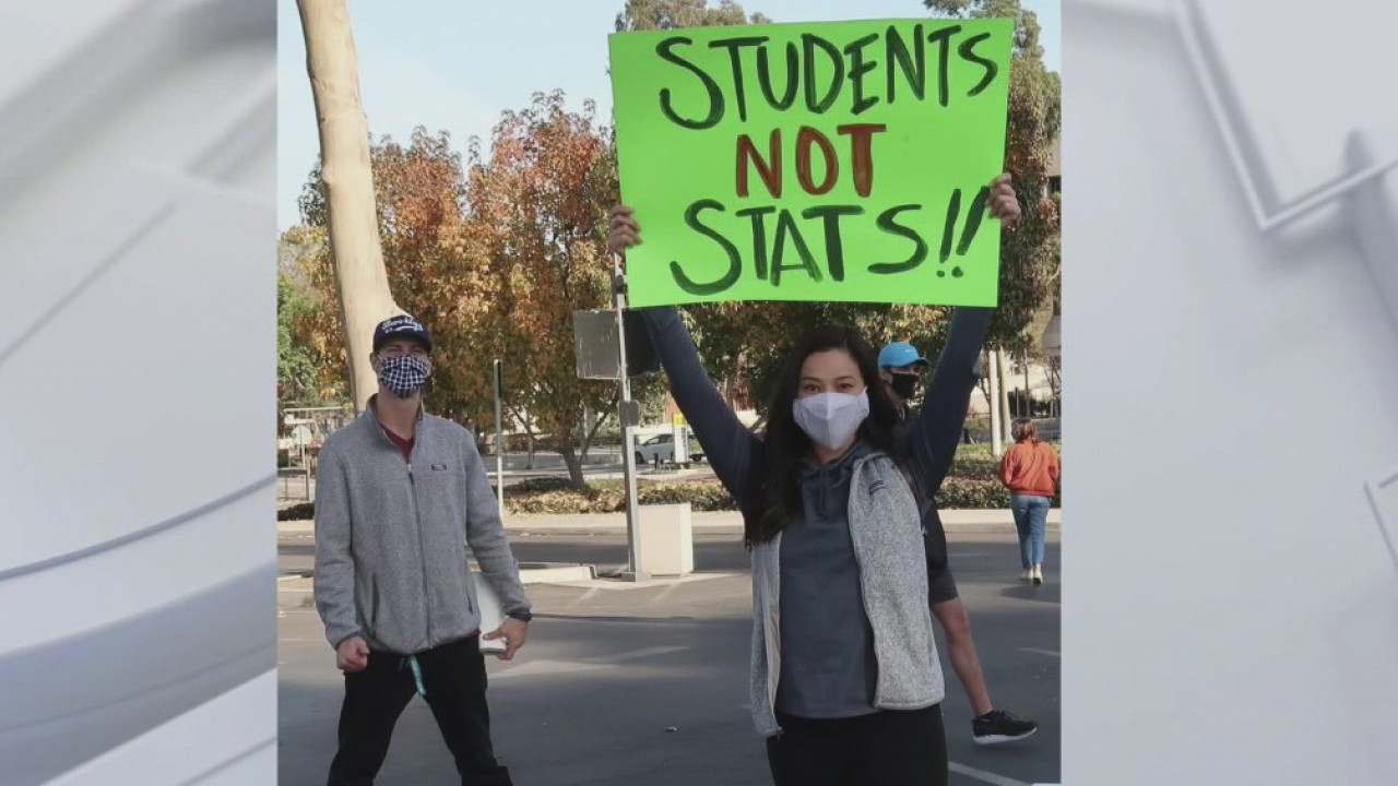 Protests over Cal State Long Beach's grading system