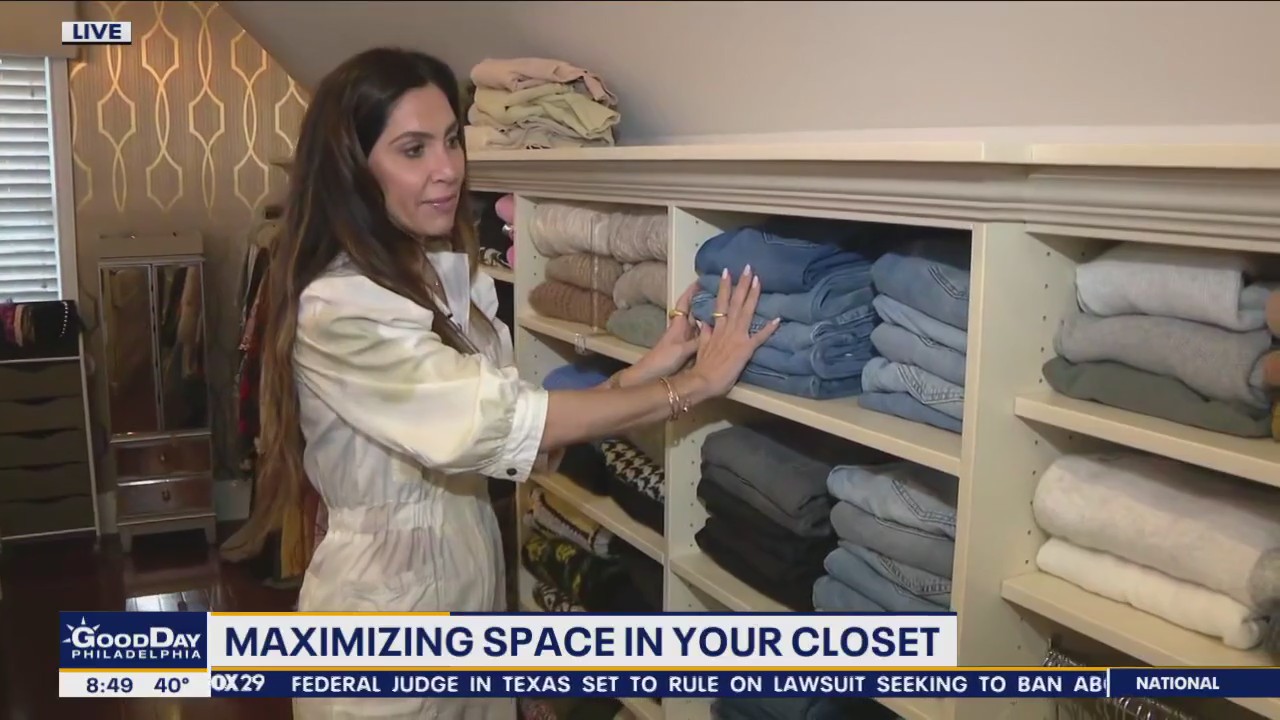 How to organize, maximize space in your closet