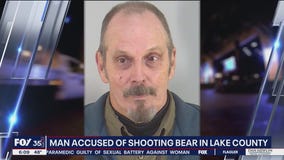 Man accused of shooting black bear in Lake County