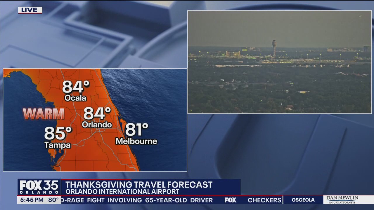 Orlando Weather Forecast PM: November 19, 2025