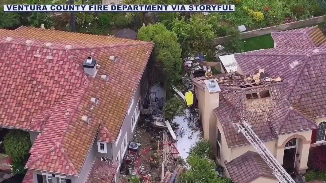 Simi Valley plane crash kills 2 people, a dog